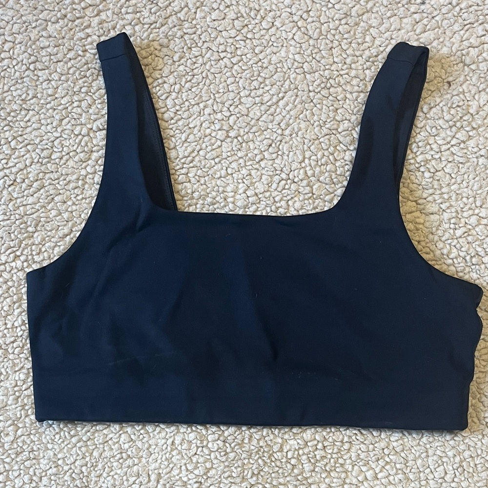 Girlfriend Collective Black Sports Bra